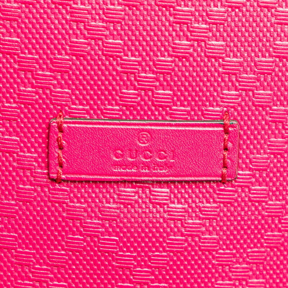 Gucci Diamante Pink Shoulder Bag Leather - Picture 6 of 8